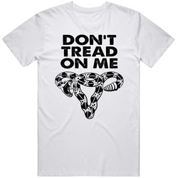 Don't Tread On Me Snake Uterus Female Reproductive Rights Supporter Vintage T Shirt