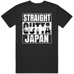 Black And White 2001 Mazda Rx-7 Straight Outta Japan Cool Car Vintage T Shirt