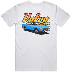 Blue 1961 Volvo P1800 Vintage Retro Cool Car Vintage T Shirt