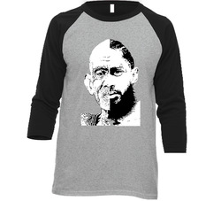 Nipsey Hustle Dr Sebi Documentary Conspiracy Theory Raglan T Vintage Raglan 3/4 Sleeve Shirt