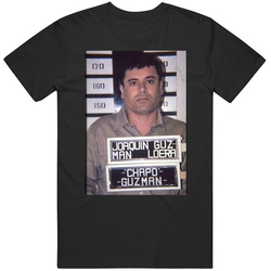 El Chapo Guzman Mugshot Mexican Drug Lord T Vintage T Shirt