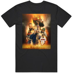 Nipsey Hussle Collage Tribute Cityscape Music Fan T Vintage T Shirt