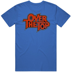 Over The Top 80s Action Sports Film Fan Worn Look Retro T Shirt