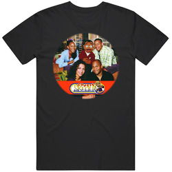 Cousin Skeeter Cast Photo Popular 90s Sitcom Tv Show Fan Retro T Shirt Cousin Skeeter Cast Photo Popular 90s Sitcom Tv Show Fan Retro T Shirt