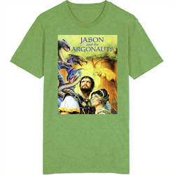 Jason And The Argonauts 60s Kids Movies Worn Look Vintage Unisex Retro T Shirt