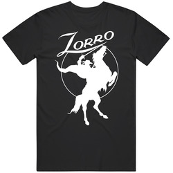Zorro Horse 90s Western Tv Show Retro T Shirt