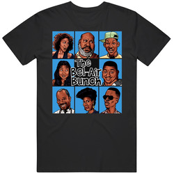 The Bel Air Bunch The Fresh Prince Parody Retro T Shirt