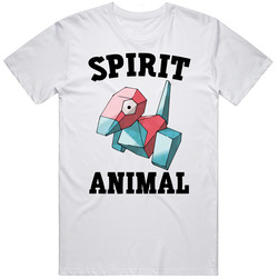 Porygon Is My Spirit Animal Retro T Shirt Porygon Is My Spirit Animal Retro T Shirt
