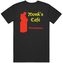 Monks Cafe Philadelphia Restaurant Cool Retro T Shirt