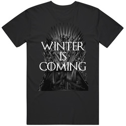 Winter Is Coming Game Of Thrones Retro T Shirt