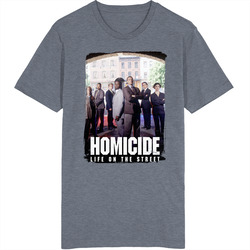 Homicide Life On The Street 90s Tv Show Fan Vinatge Unisex Retro T Shirt