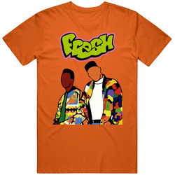 Fresh Prince Of Belair Dj Jazzy Jeff 90s Tv Show Cool Illustration Retro T Shirt