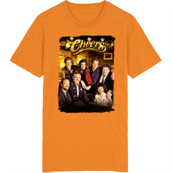 Cheers 80s Tv Series Show Worn Look Vintage Unisex Retro T Shirt