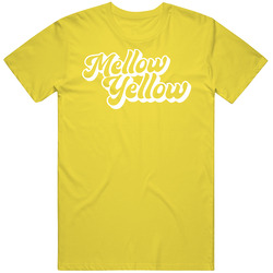 Mellow Yellow Retro T Shirt