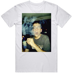 Fogell Christopher Mintz Plasse Smoking A Bong Funny Retro T Shirt