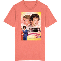 Bosom Buddies 80s Tv Series Show Worn Look Vintage Unisex retro T Shirt