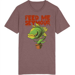 Feed Me Seymour Little Shop Of Horrors Retro Movie Vintage Unisex retro T Shirt