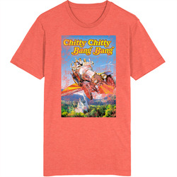 Chitty Chitty Bang Bang 60s Kids Movies Worn Look Vintage Unisex retro T Shirt