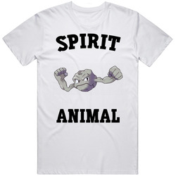 Geodude Is My Spirit Animal retro T Shirt Geodude Is My Spirit Animal retro T Shirt
