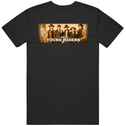 The Young Riders Cast Retro 90s Tv Show Fan retro T Shirt