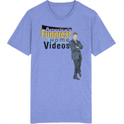 America's Funniest Home Videos 80s Tv Series Show Worn Look Vintage Unisex retro T Shirt