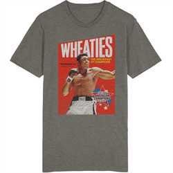 Muhammad Ali Wheaties Retro Breakfast retro T Shirt