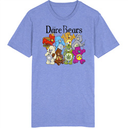 The Dare Bears Funny Care Bears Vices Worn Look Vintage Unisex retro T Shirt