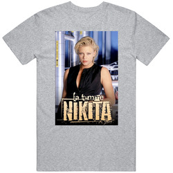 La Femme Nikita Poster 90s Action Tv Show retro T Shirt La Femme Nikita Poster 90s Action Tv Show retro T Shirt