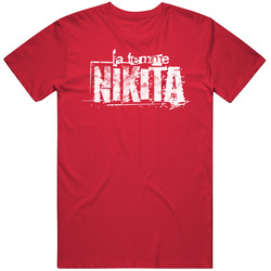 La Femme Nikita 90s Action Tv Show Worn Look retro T Shirt La Femme Nikita 90s Action Tv Show Worn Look retro T Shirt