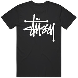 Stussy  Basic Awesome Tee Ladies And Men's Retro T Shirt