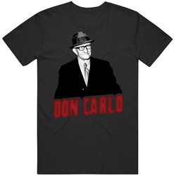 Don Carlo Gambino New York Mobster Retro T Shirt