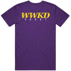 Wwkd Shoot Los Angeles Basketball Legend Retro T Shirt