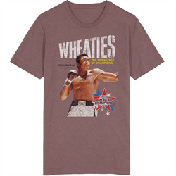 Muhammad Ali Wheaties Retro Breakfast Cereal Food Retro T Shirt