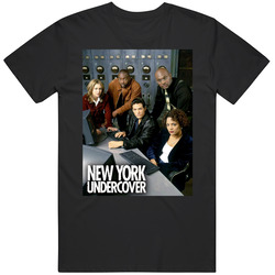 New York Undercover Poster 90s Police Procedural Tv Show Retro T Shirt New York Undercover Poster 90s Police Procedural Tv Show Retro T Shirt