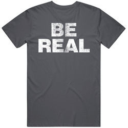 Be Real As Seen On Mike Tyson Worn Look Vintage Unisex Retro T Shirt