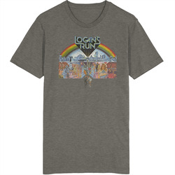 Logans Run Vintage Movie Retro T Shirt