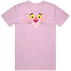 The Pink Panther Character Face Fan Retro T Shirt