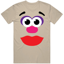 Mrs Potato Head Big Face Buddy Partner Halloween Costume Retro T Shirt
