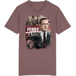 Perry Mason Laugh-in 60s Tv Series Show Worn Look Vintage Unisex Retro T Shirt