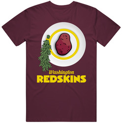 Washington Football Potato And Rosemary Funny Parody Logo Retro T Shirt