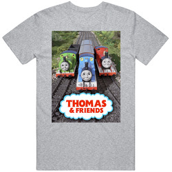 Thomas The Tank Engine & Friends 80s Kids Tv Show Retro T Shirt