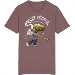 Scott Pilgrim Vs The World Worn Look Vintage Unisex Retro T Shirt