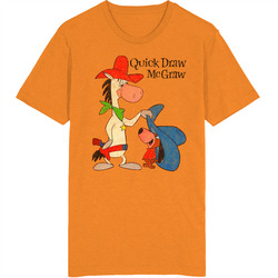 Quick Draw Mcgraw Retro 80s Cartoon Retro T Shirt