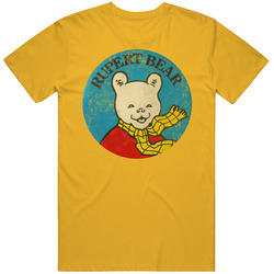 Rupert Bear Retro Cartoon Tv Series Retro T Shirt Rupert Bear Retro Cartoon Tv Series Retro T Shirt