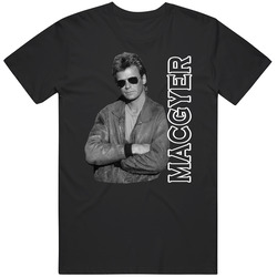 Macgyver Richard Dean Anderson Retro 90s Tv Show Fan Retro T Shirt Macgyver Richard Dean Anderson Retro 90s Tv Show Fan Retro T Shirt