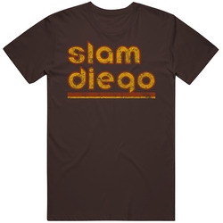 Slam Diego Retro Grunge Baseball Fan Retro T Shirt