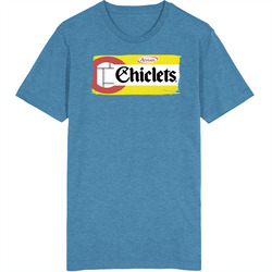 Adams Chiclets Candy Gum Sweets Foodie Food Fan Worn Look Vintage Unisex Retro T Shirt