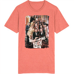 Rowan & Martin's Laugh-in 60s Tv Series Show Worn Look Vintage Unisex Retro T Shirt Rowan & Martin's Laugh-in 60s Tv Series Show Worn Look Vintage Unisex Retro T Shirt