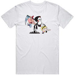 The Grim Adventures Of Billy And Mandy Cartoon Character Retro T Shirt