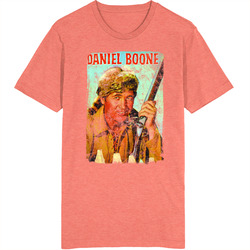 Daniel Boone 60s Tv Series Show Worn Look Vintage Unisex Retro T Shirt Daniel Boone 60s Tv Series Show Worn Look Vintage Unisex Retro T Shirt